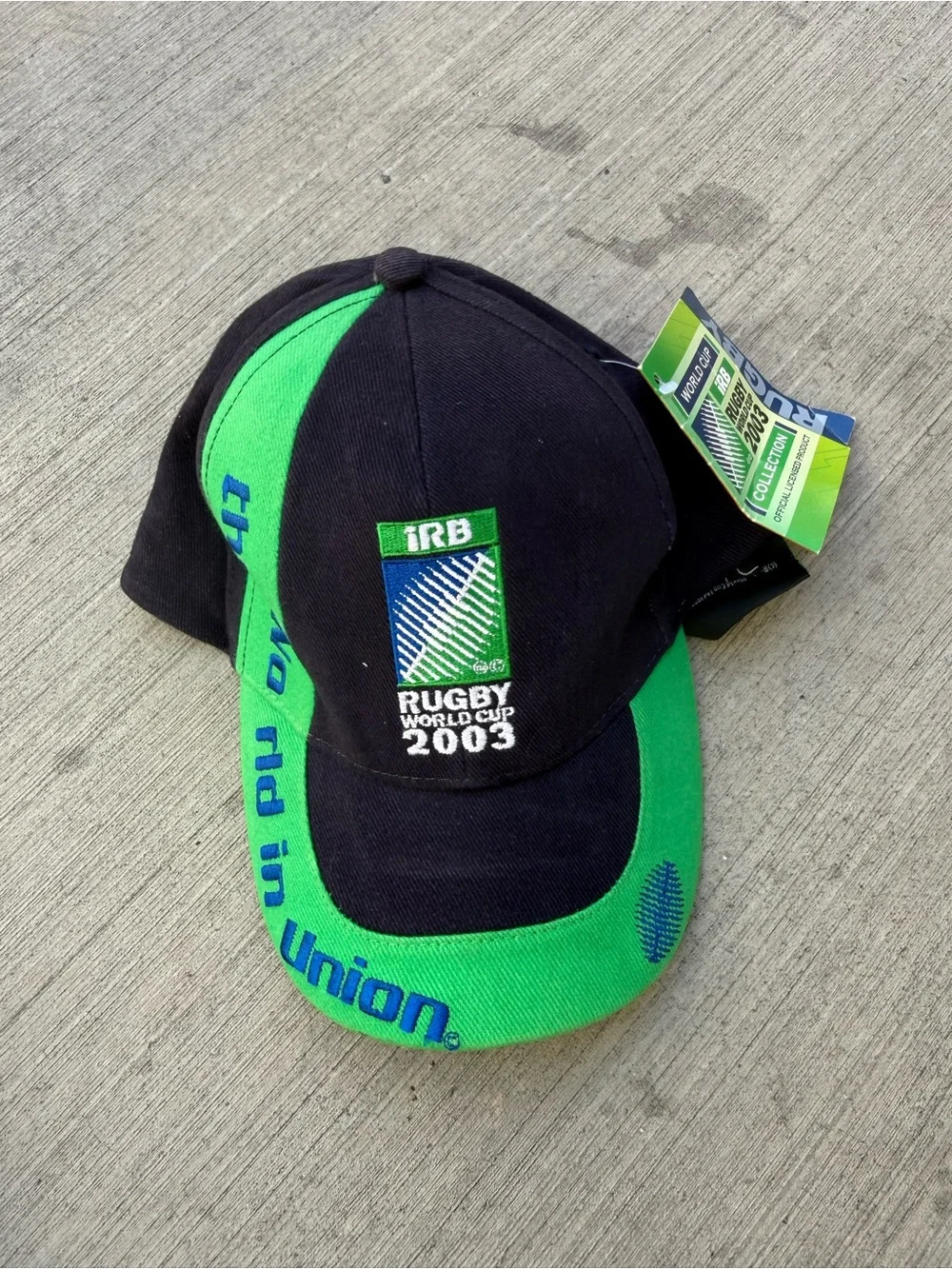 World Cup 2003 Black & Green Cap